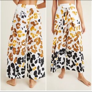 Anthropologie Ro’s Garden wide leg pants